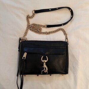 Rebecca Minkoff Mini Mac Crossbody Bag Black